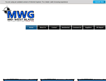 Tablet Screenshot of mwglass.net